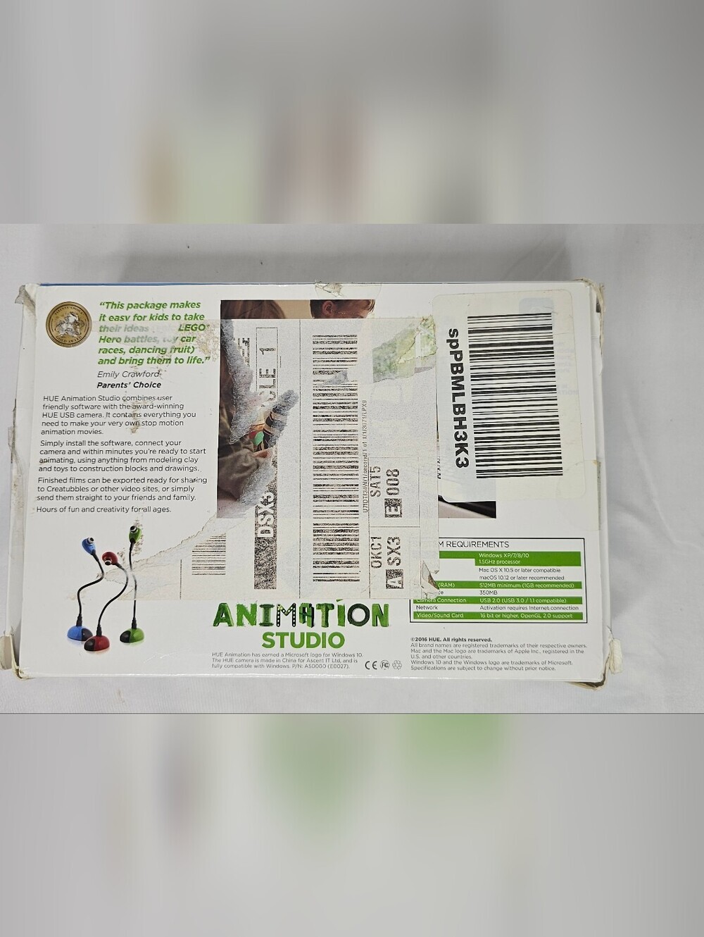 New Open Box HUE Animation Studio: Complete Stop Motion Animation Kit - Picture 4 of 10